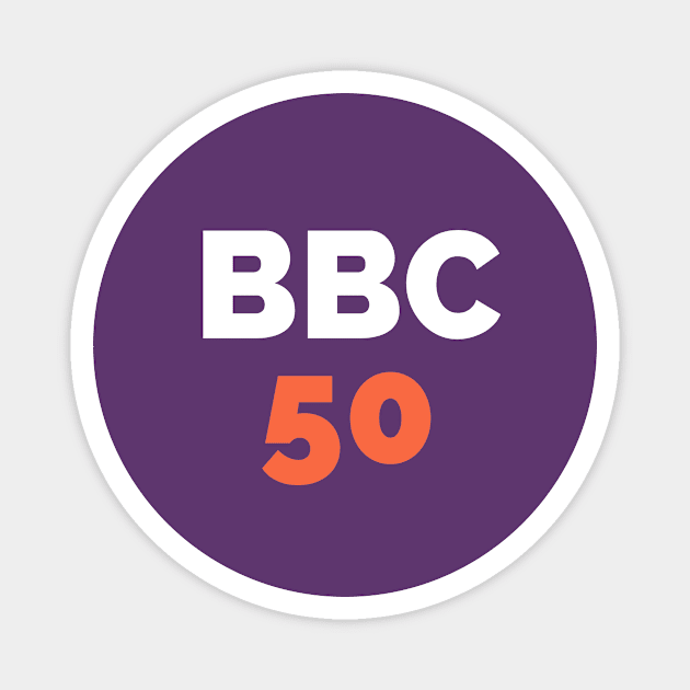 BBC 50 - Bat Boys Comedy 50th Episode Logo Magnet by Bat Boys Comedy